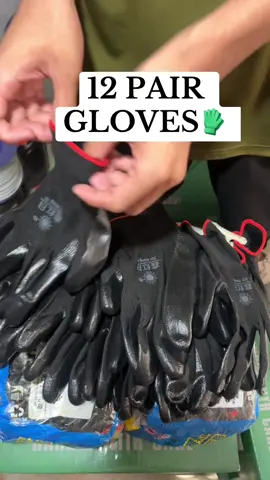 Gloves na pwede sa motor, mechanical at construction!🧤❤️#rubbergloves #12pairsgloves #hardwaretools #hardware #fypシ゚ #fyppppppppppppppppppppppp #fyp #affiliate #affiliatetiktok #rubbergloves 