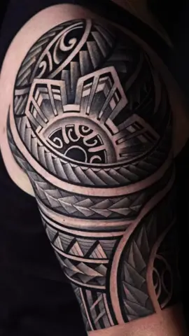 Check out this stunning Polynesian tattoo we created for our client all the way from the 🇺🇸!  After an epic 13-hours session, we crafted this intricate half sleeve, starting from a freehand design to a well-detailed Polynesian tattoo that proudly represents his Filipino heritage. 😊 We still have few spots left this June, message us for bookings and inquiries. 📩 𝐒𝐩𝐨𝐧𝐬𝐨𝐫𝐞𝐝 𝐛𝐲: Osus Tattoo Supplies  Black Magic Tattoo Products Red Dragon Cartridge Needles Achups Tattoo Products  Totnak Premium Cartidge Needles Black Dragon Tattoo Towels  #Tarasilong  #OSUSproteam #joeyviar #polynesiantattoo #halfsleevetattoo #tribal  #fyp 