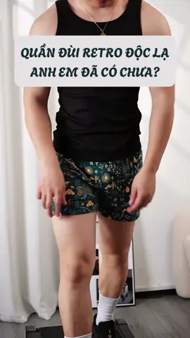 Quần đùi retro mới lạ anh em đã thử chưa? #underman #xuhuongtiktok #quanduinam #quanshortnam #quandui #quanshort 