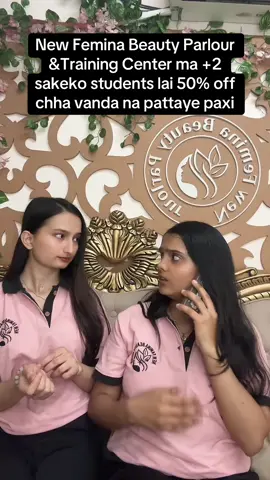 Offer In New femina beauty parlour & training center                          Location : Tinkune  #creatorsearchinsights #offerofferoffer✅✅ #newfeminabeautyparlour #hair #hairstyle #beauty #makeup #bridalmakeup #nails #foryou #goviral 