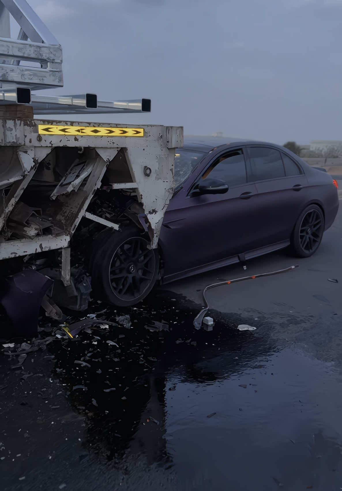 The end of The Purple Panda ! #mercedesbenzamg #mercedesbenz #viral 