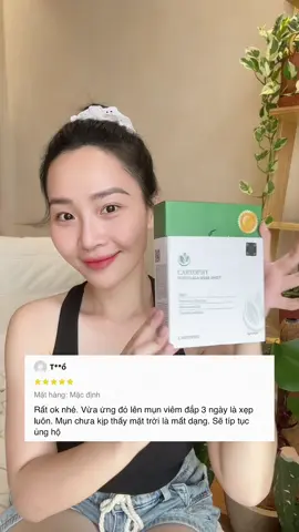 Mặt nạ Caryophy nói chung là đã nha mấy bà 💚😘 #miniecosmetics #skincare #chamsocda #matna #mask #caryophy #caryophyvietnam 