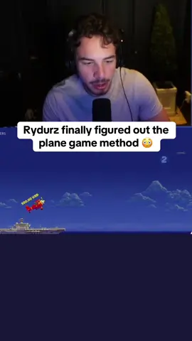 Rydurz finally figured out the plane game method 😳 #kickstreaming #streaming 
