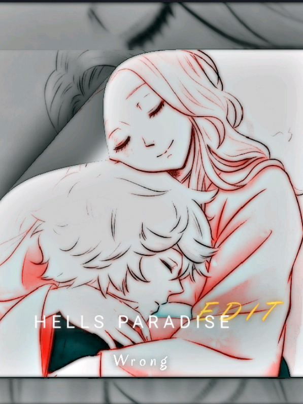 Real > > ❤️‍🩹🫠 #anime #animeedit #hellsparadise #gabimaru #jounelia #poetry #viral  #sadshayari #shayri #fypシ゚ 