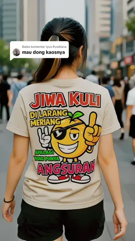 Membalas @Iyus Rusdiana kaos sekeren ini cuma 20ribuan loh bosku🥰 silahkan diorder ya🙌