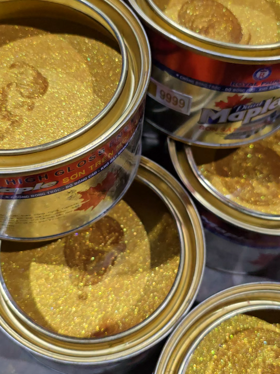 Sơn kẽm MAPLE - Nhũ vàng 9999✨️