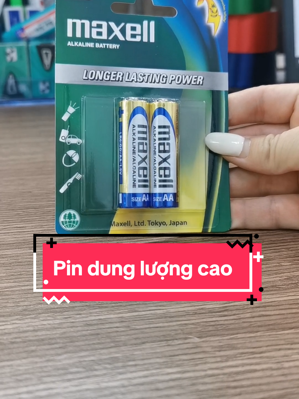 Pin dung lượng cao maxell#pin #pintieu #pin #pindungluongcao #pinaa #pinaaa #pintieu #pindua 