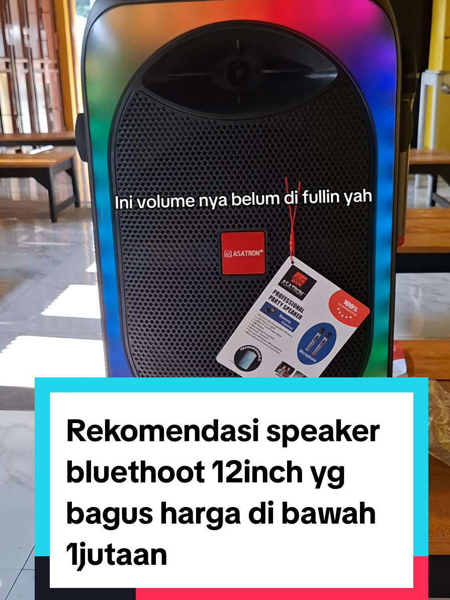 Rekomendasi speaker bluethoot buat kamu yg punya bajet 1jt tapi mau speaker yang suaranya ngebass dan jernih #guncang66  #satukontentiaphari  #speaker #asatronindonesia  #speakerkaraokefullbass #VocêNasceuParaMudar 