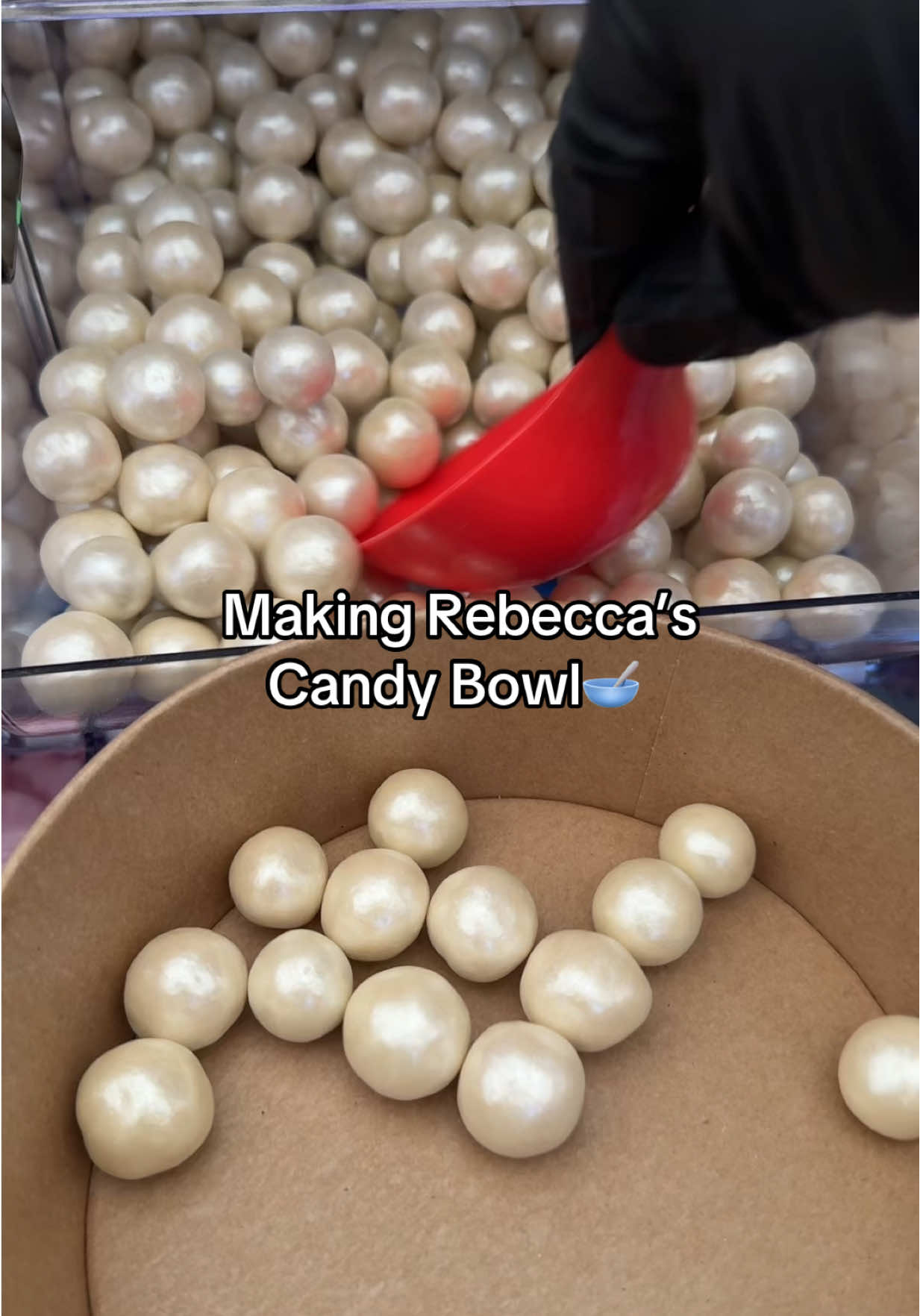 Making Rebecca’s candy bowl!🤩 #candy #asmr 