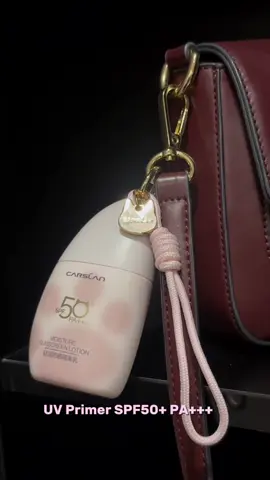 sunscreen with dewy finishing 🩷 #CarslanCrushBrandDay @Carslanmy #CarslanSummerMakeup   #CARSLAN #carslanmy #carslanprimer #sunscreenprimer  #sunscreen #waterproof  #makeup #basemakeup #makeuphacks #newarrivals #uvprotection