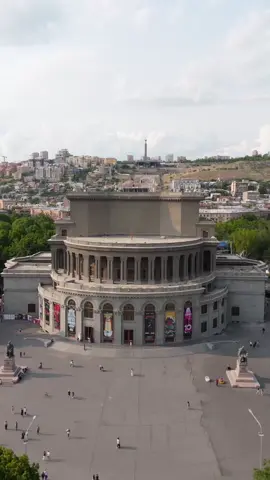 📍Armenian National Opera and Ballet Theatre #opera #երևան #հայաստան #dronePhotography #yerevan #aerialViews #exploreArmenia #adventure #photography #videography #dji