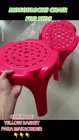 MONOBLOCKS CHAIR  FOR KIDS KAYA CLICK THE YELLOW BASKET PARA MAKAORDER#monoblock #MONOBLOCK #chair #chairforkids #kids #KIDS #viralvideo #viraltiktok #virall #trendingsong #trendingvideo #VIRAL 