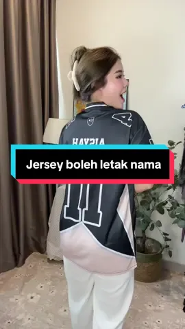 Wahh bestnya!! Harga ni boleh bubuh nama dan tukar nombor 😍😍 #fyp #jersey #viraltiktok #sedondon 