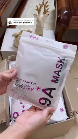 Trả lời @Shop1996 khẩu trang 9a Thịnh phát bản to chống nắng tốt #khautrang9athinhphat #khautrang #khautrang9a #khautrangdinang #fipシ #xuhuongtiktokk 