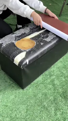 # Leather repair pastes leather furniture at home, tables and chairs are broken, whether wooden stools or wooden tables, you can try this # self-adhesive leather patch # car seat leather, repair paste # refurbishment#tiktok #foryoufyp #philippines #goodthing #fyg 