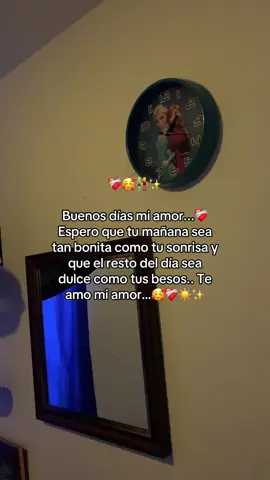 Buenos días mi amor 🥰❤️🫂 #amor #viral #fypage #parati #fypシ゚viral #fyppppppppppppppppppppppp #letras #frases #corazon #novios #dedicar #parejas #tiktokviral #fypp #letrasbonitas #fy #paratiii #usa🇺🇸 