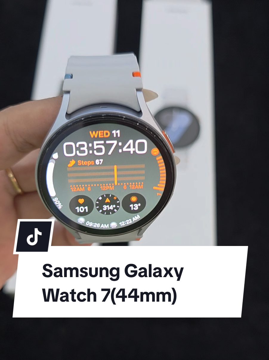 Samsung Galaxy Watch 7(44mm) Colours -Silver, Green  #Samsung #galaxywatch7 #GalaxyAI #fyp 
