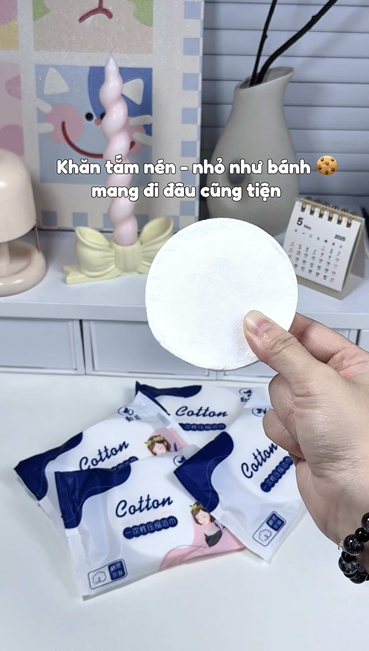 Nói thật, tui sợ khăn khách sạn lắm. Từ ngày có khăn tắm nén, đi đâu cũng mang theo – sạch sẽ, nhỏ gọn, khỏi lăn tăn #khantamcotton#khantamnendulich#khantamnen#unboxing#review#khachsan#dulich#tienloi#viral#tipshaymoingay 