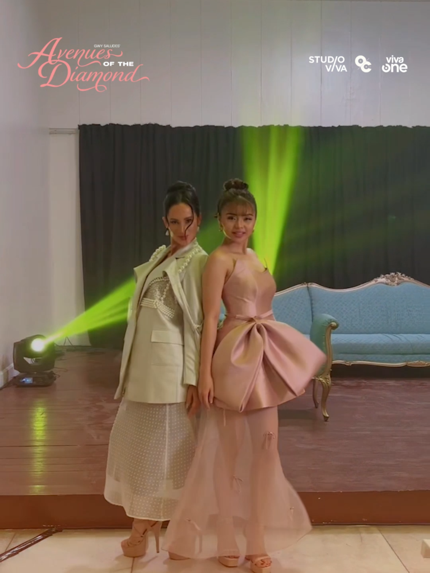 Our supermodels, Sam and Giselle—looking absolutely stunning! ✨ Don't miss to watch the EPISODE 9 of the Avenues of the Diamond, streaming only on Viva One: https://vivaone.page.link/AvenuesOfTheDiamond #AOTDTheBeginningOfTheEnd #AvenuesOfTheDiamond #AubreyCaraan #FrankiRussell #StudioViva