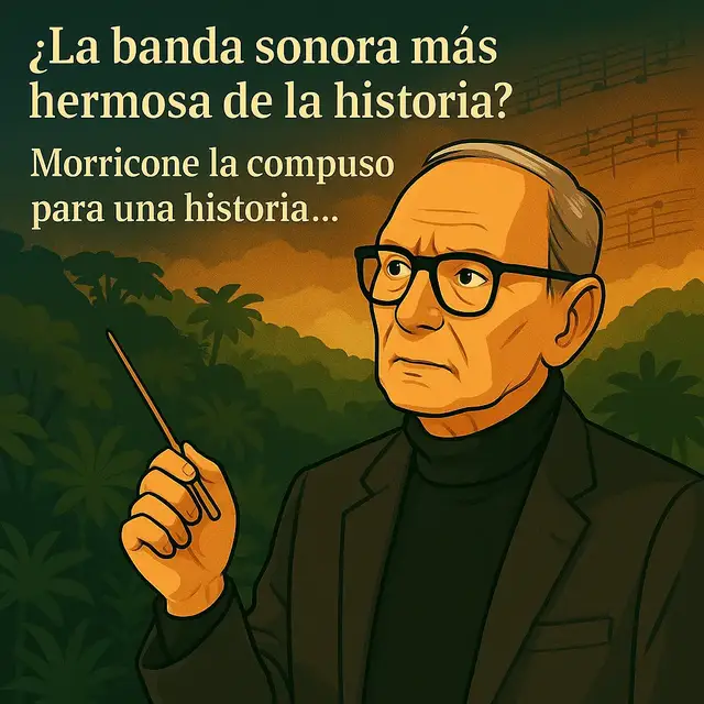 Hay películas que te dejan huella. Y luego está La Misión… que te rompe el alma. Pero su impacto no sería el mismo sin lo que hizo Ennio Morricone. Compuso una banda sonora que mezcla lo divino con lo terrenal: coros indígenas, violines barrocos, flautas que parecen cantar desde la selva. Y en medio de todo eso… Gabriel’s Oboe, una de las melodías más puras y conmovedoras jamás escritas. Morricone no usó la música como fondo. La convirtió en un idioma de fe, paz y resistencia. En la película, la música no decora: protege, conecta, salva. Y cuando creías que no podía ir más allá… llegaba ese cierre, ese rezo sin palabras, esa sensación de haber escuchado algo sagrado. Porque Morricone no solo escribió una banda sonora. Escribió una oración. Y esa oración… se sigue escuchando. #EnnioMorricone #LaMisión #GabrielsOboe #BandasSonoras #MúsicaDeCine #HistoriaDeLaMúsica #MorriconeEterno #SoundtrackLegend #CineYMúsica #HablemosDeMusica