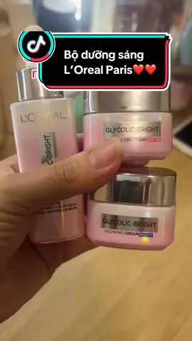 🔥🔥Bỏ qua bộ này là tiếc lắm nha, bộ sản phẩm dưỡng sáng da nhà Loreal Paris❤️❤️#muataitiktokshop #xuhuongtiktok #viral #reviewcotam #review #xhuong #fyp #foryou #lorealparis #lorealparisskincare #lore #kemduong #serum #skincare #duongsangda #hyaluronicacid #serumHA #serumhatim 