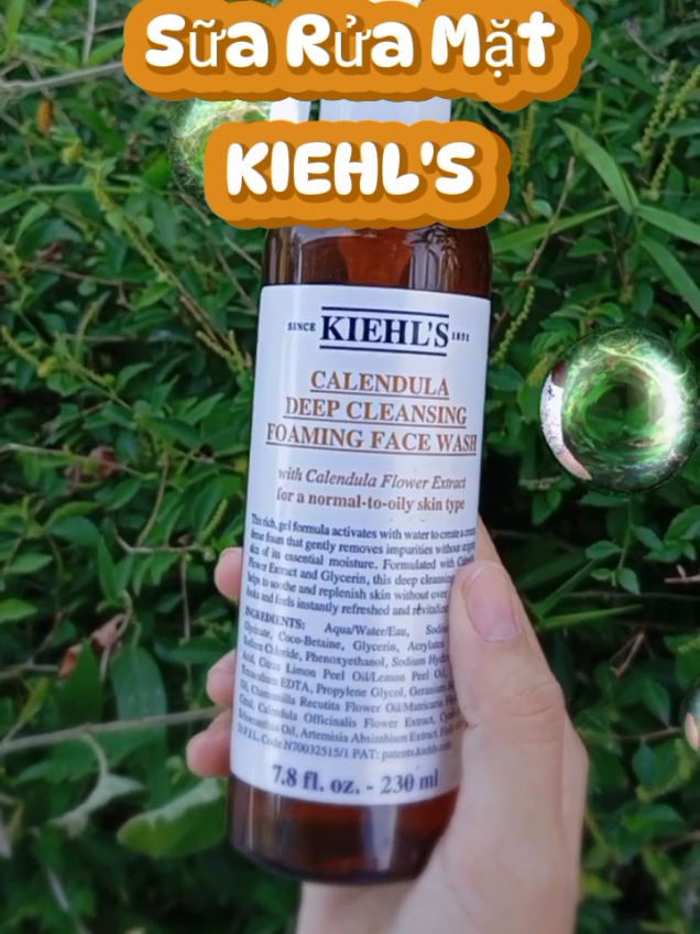 [DEAL HOT] Sữa rửa mặt hoa cúc Kiehl's #suaruamat #kiehls 