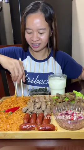 Yung natuog ka nalang pag gising mo gutom kapa haha (putok batok buldak)#fyp #tiktokph #ateayenvlog #minivlogg 