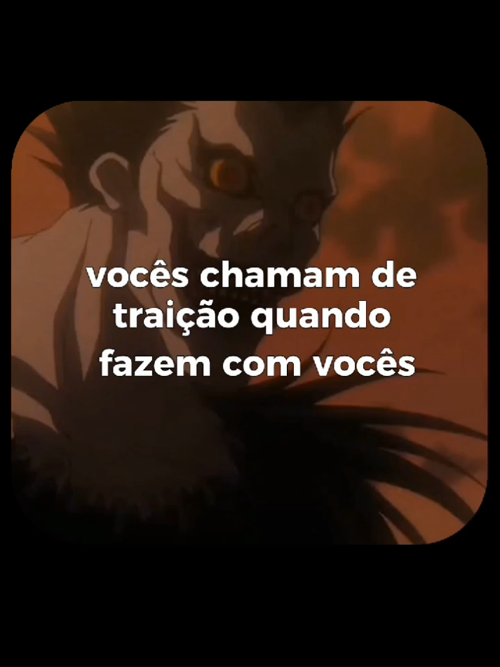 Ryuk No fim, é só sobre quem fere primeiro. #Ryuk #Deathnote #Anime #Reflexão #Shorts 