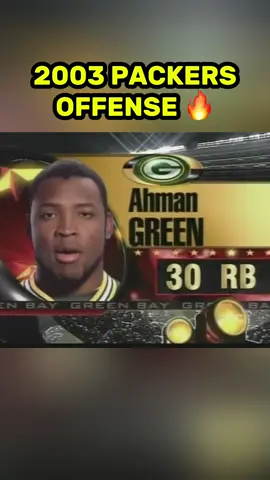 2003 Packers Offense 🔥 Green Bay was 4th in the NFL in scoring behind 1,883 rushing yards by Ahman Green 👀 The Packers season would end vs the Eagles in the divisional playoff round because they let up the famous “4th and 26” to Freddie Mitchell! 😳 Follow Me For More Football Content 🏈  #packers #packersnation #brettfavre #nflhighlights #footballhighlights #footballlove #footballlife
