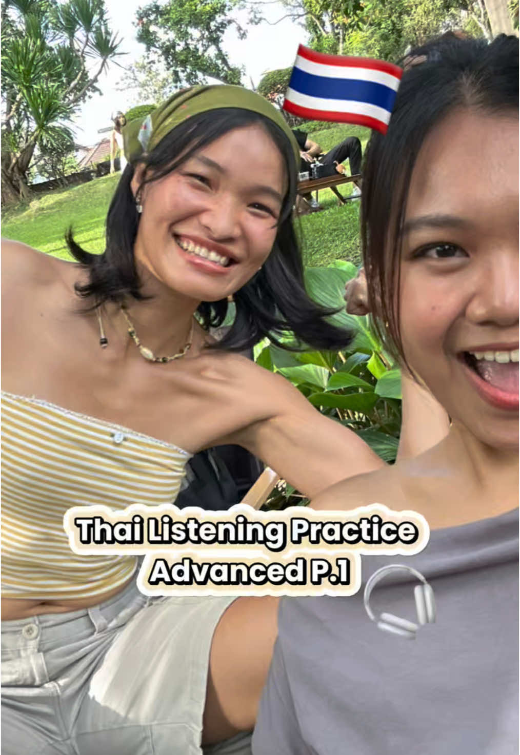 This is how real Thai people speaking sound like.  Vocabulary list👇👇 ค่าครองชีพ /kâa-krorng-chîip/ living cost แพง/paeng/ expensive  นักท่องเที่ยว/ nák tôrng-tîaw/ tourist  ถูก /tùuk/ cheap หา /hǎa/ look for.., find เยอะ/yér/ a lot, many, plenty หมู่บ้าน/mùu bâan/ village นักศึกษา/ nák sùek sǎa/ University students  Let me know if you like listening to real Thai conversations like this naka😉 . . . . . . . #learnthai #krunatcha #thai #thaiforforeigners #thailand🇹🇭 #thailand #thailanguage #speakthai #thaiteacher #thaifood #thaiculture #thailandtravel #learnthaionline #learnthailanguage