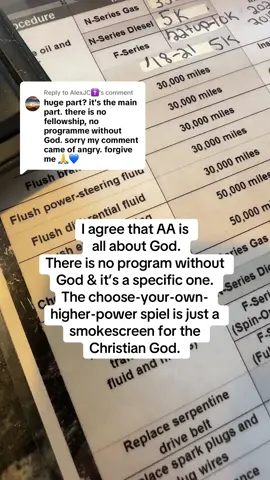 Replying to @AlexJC✝️ I agree with you but many in the people in the program minimize the God part. It’s a faith based program. 