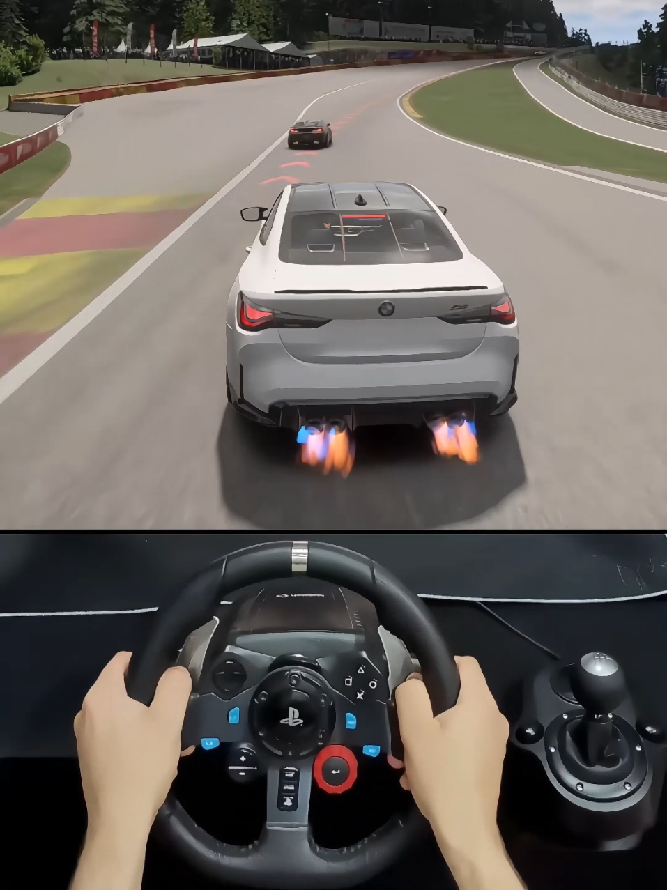 BMW M4 🖤 #BMW #m4 #gti #racing #forza#logitechg29 