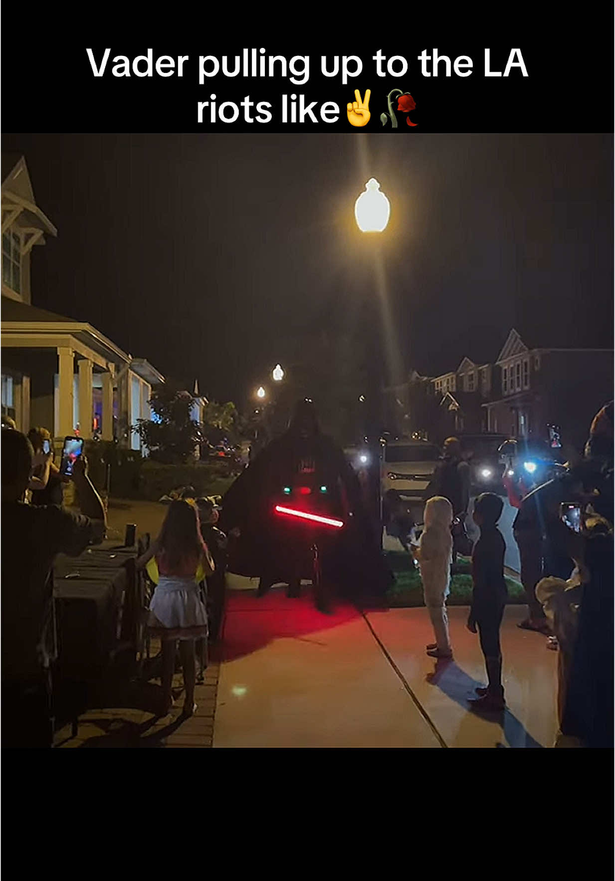 #starwars #darthvader #thedarkside #theforce #sith #evil #anakin #la #riots #fyp #fypシ #fypage #fyppppppppppppppppppppppp 