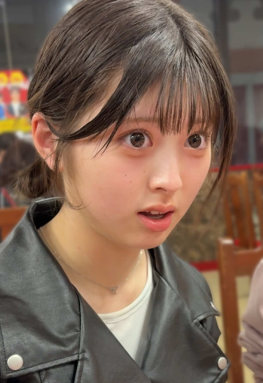 手羽先の辛さにおめめまんまるです🌶️🌶️🔥 @はんな🐰  #WHITESCORPION #ホワスピ #fyp #idol #日常 #ハンナ親衛隊 