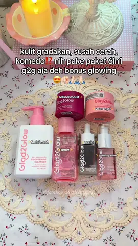 bonus glowing😍‼️#cerahglowing #glad2glowbundle #glad2glow #glad2glowrenewset 