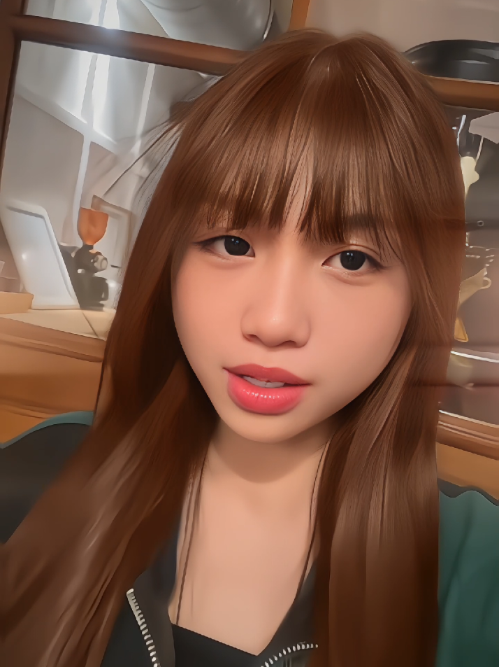 rambut baru 😲 #michiejkt48 #michiealexandra #jkt48 #jkt48newera #presetalightmotion #fypシ゚  prst: @Yanzn`Template 