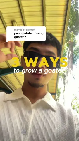 Replying to @R  - wag ka mag shave - trim every 4-5 days - maglagay ng minoxidil #goatee #mustache #hosoku #minoxidil #tips #tiktokfinds #looksmaxing #latino #foryou 