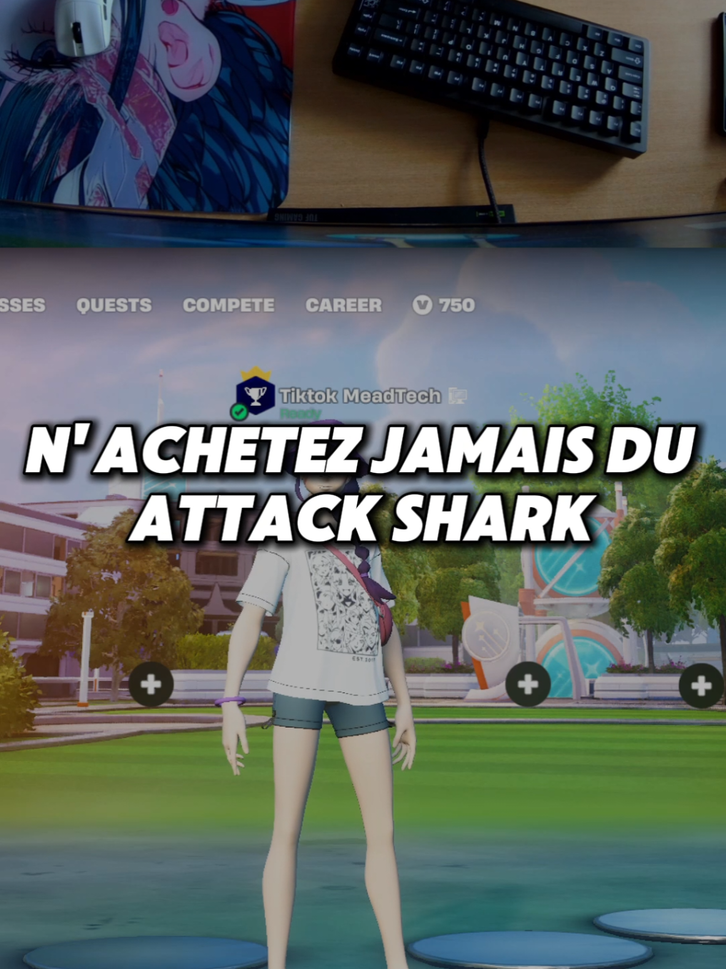 Ne tombe pas dans le piège Attack Shark. C’est ni du bon matos pas cher, ni du haut de gamme. Leurs pubs sont copiées, leur marketing est ultra agressif… et certains produits sont mensongers (switch optique annoncé, mais mécanique reçu). Bref, garde ton argent pour des marques fiables. Si t’as une question clavier/souris, pose-la en commentaire ! #AttackShark #claviergaming #sourisgaming #setup #gaming #techtok #MeadTech #avisgaming #switchoptique #keyboardtips 