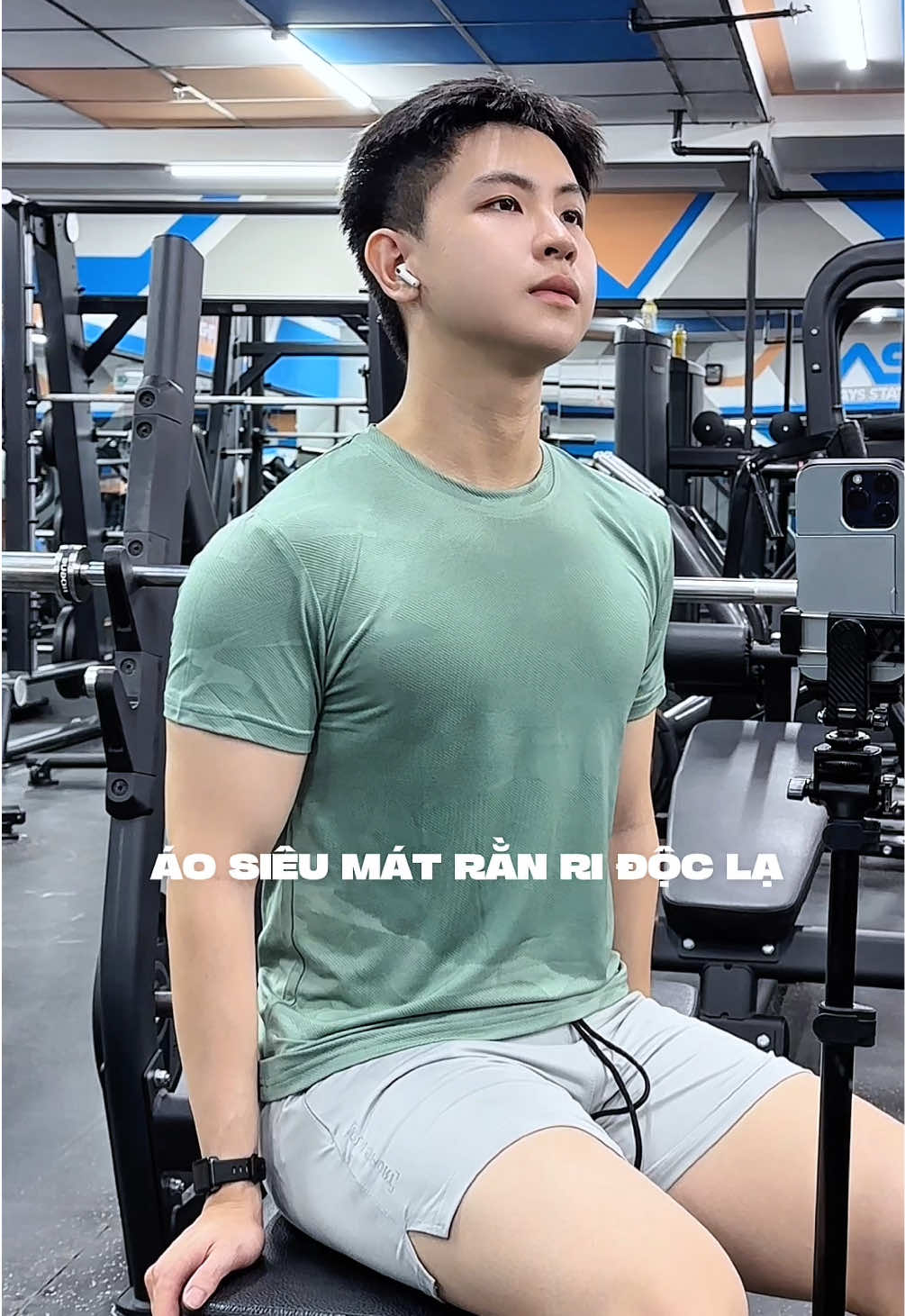 Áo thoáng mát mặc siêu thích #namduong #aothun #aothethao #aogym 