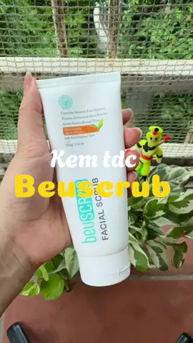 Bước tdc là 1 bước không thể thiếu trong quy trình chăm sóc da nha các bà ơi. Hãy trải nghiệm em Beuscrub này để thấy em nó khá là Ok đó nha :) #beuscrub #taydachet #skincare #skincareroutine #lamdep 