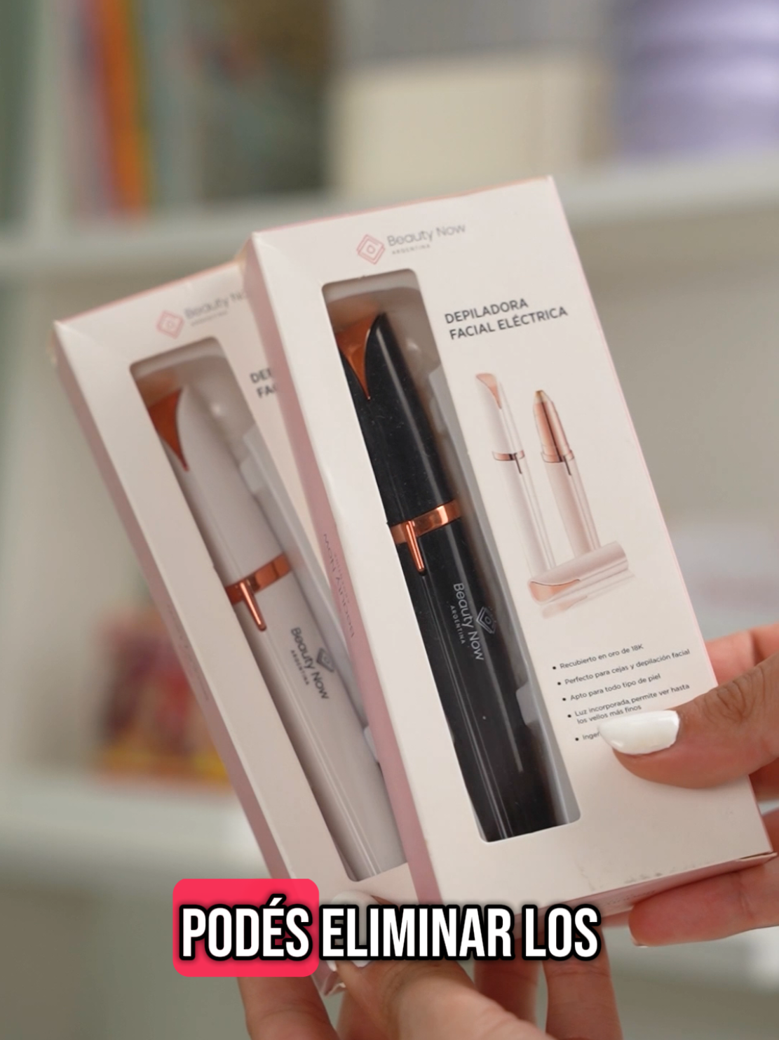 Decile chau al vello sin irritaciones 🙌 El Depilador Facial es portátil, suave y eficaz. ¡Llevátelo a todos lados! 💡 #Skincare #Depilación #BeautyNowArgentina #CuidadoFacial 