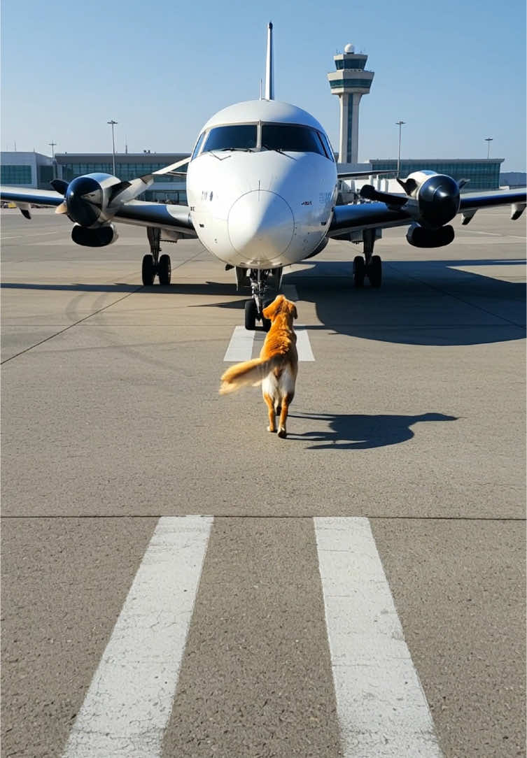 Brave Golden Retriever Saves Plane Passengers Welcome to a channel full of powerful stories between humans and wild animals. From heart-stopping rescues to the fight for survival — every creature has a story. These videos are made by me using AI, and though they’re not real, the emotions are real. What you’ll find here: -Wild animal rescues -Endangered species fighting back -Stories from Africa to the Arctic -Nature, survival, and the beauty of life If you love animals, care about nature, or just want to feel something real — you’re in the right place. Follow now and discover emotional wildlife stories in every short! #goldenretriever #dog #rescue #airplane 