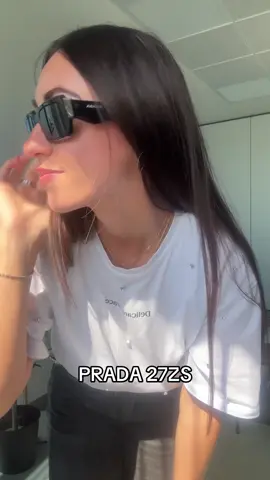 Not just sunglasses 🖤 Find yours at Blickers.com 🕶️ #Prada #pradasunglasses #StyleOnTikTok #fyp #foryou #sunglasses #prada17ws #blickers #fashion #style #OOTD #musthave #whitepradasunglasses 