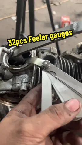 32pcs stainless Feeler gauges #fyppppppppppppppppppppppp #feelergauge #viralvideo #trendingtiktok #tools #trending 