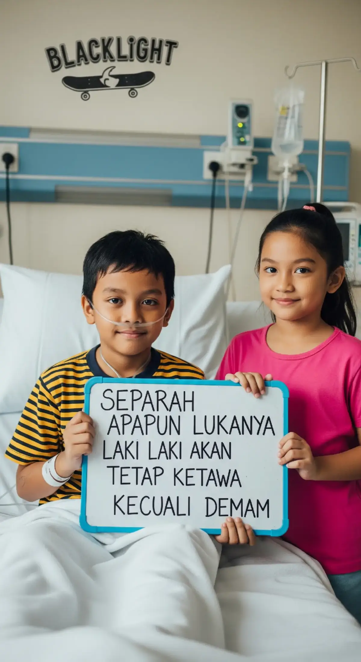 maaf! ketua lagi demam🤒 | #blacklightstory #blacklight #foryou 
