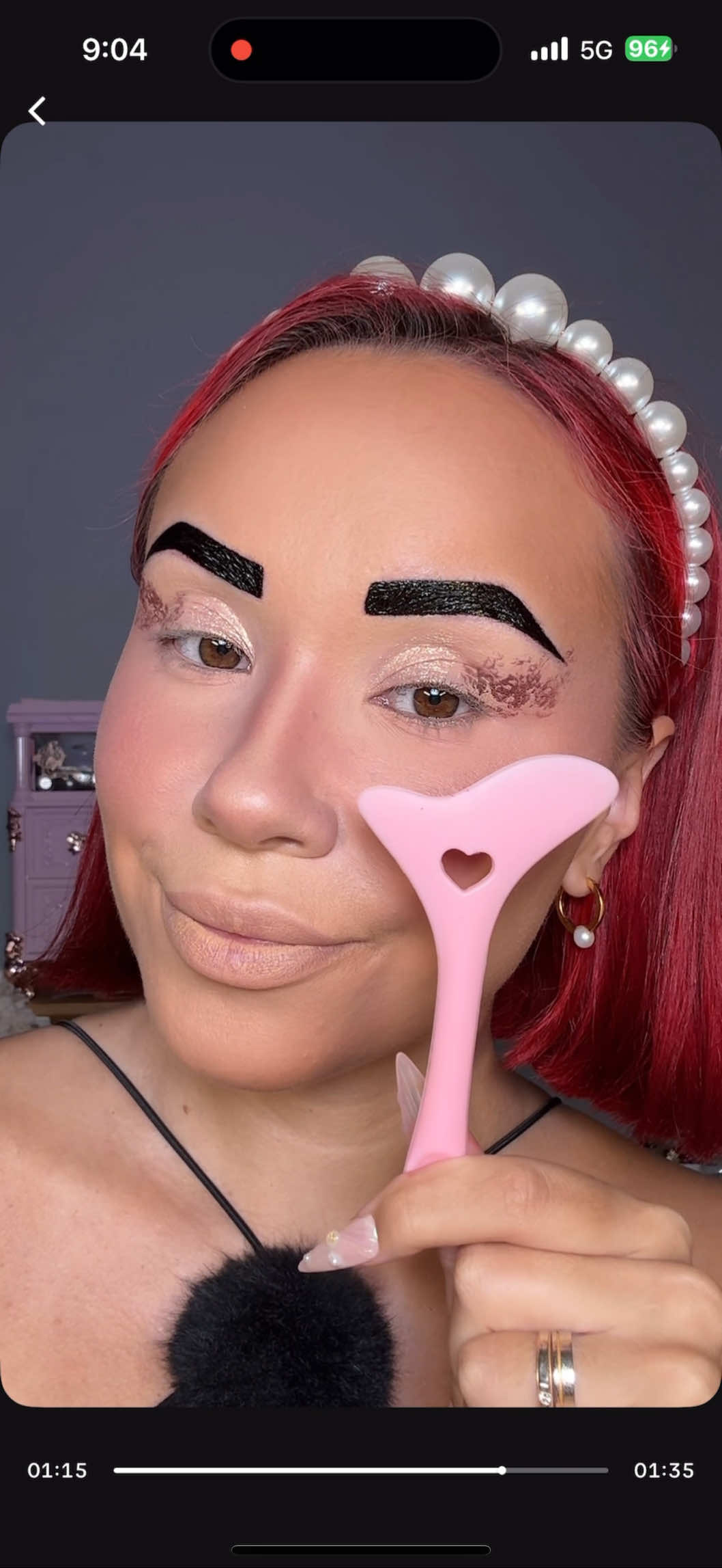 #grwm with my fav makeup hacks😍❤️ #asmr 