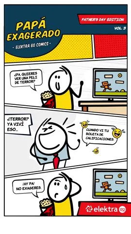 Papá nunca pierde la oportunidad de hacernos reír. 😂 ¡Consiéntelo como se merece! 🥰 . . . . . #ChistesDePapa #DiaDelPadre #PapasLatinos #DadJokes