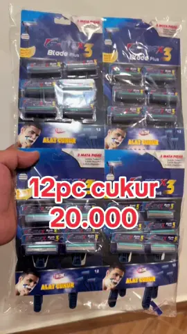 12pc cukur 3 mata #cukur #cukurrambut #cukurkumis #cukurjenggot #cukurviral #cukuran #cukuranrambut #cukuranjenggot #cukurankumis #cukuranviral #alatcukur #alatcukurkumis #alatcukurelektrik #alatcukurjenggot #alatcukurrambut #alatcukurviral #fyp #fypage #viral #tiktok #kebutuhanrumahtangga 