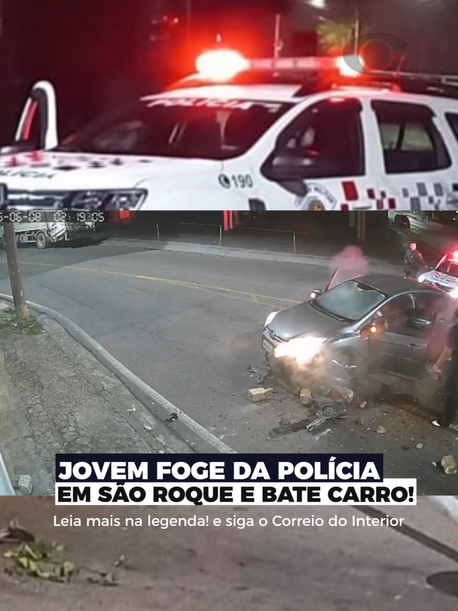 Um jovem bêbado causou um acidente na madrugada de domingo (08/06), na Avenida João Pessoa, no centro de São Roque, após tentar fugir de uma abordagem da Polícia Militar. Ninguém ficou ferido. Segundo a PM, durante patrulhamento na região central, uma equipe avistou um carro em atitude suspeita. Ao perceber que seria abordado, o condutor acelerou e tentou escapar. Durante a perseguição, ele perdeu o controle da direção e bateu no canteiro central da via. Ao ser abordado, apresentava sinais de embriaguez e estava visivelmente alterado. Nada de ilegal foi encontrado com ele ou no veículo. O jovem foi levado ao Pronto Atendimento e, em seguida, encaminhado ao Distrito Policial. O carro foi apreendido. #carro #policia #saoroque #fuga #f#fugadapolici #pmesp #policiamilitar