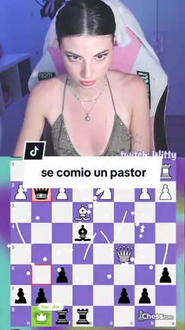 En directo en twitch: Witty || adoro cuando el enemigo cae en las trampas jiji #streamer #foryou #fyp #parati #chess #ajedrez #jaque #check #mate #checkmate 